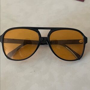 Stylish Black and Orange Sunglasses